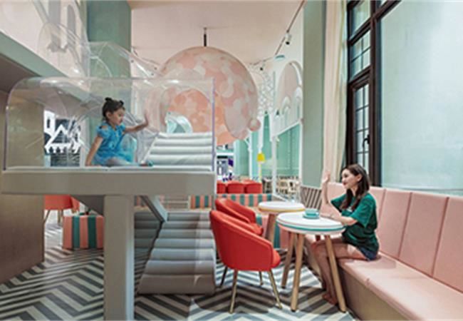 合肥親子餐廳裝修如何設(shè)計？在就餐中構(gòu)建親子游戲
